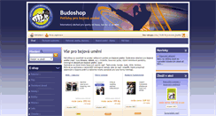 Desktop Screenshot of budoshop.eu